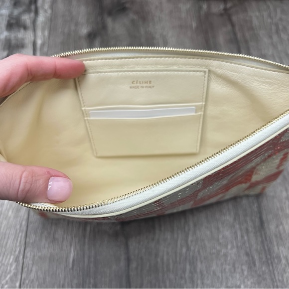 NWT Celine Snakeskin Clutch and Card Case - Picture 6 of 9